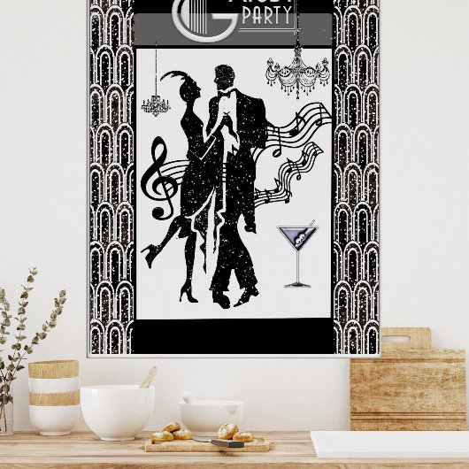 Poster du parti Gatsby (Cuisine)