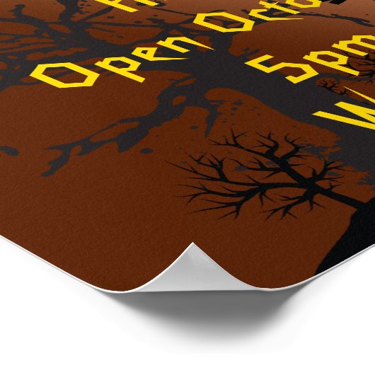 Poster du parti Halloween (Coin)