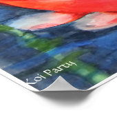 Poster du parti PMACarlson Koi (Coin)