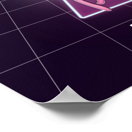 Poster du parti Retro 80's (Coin)