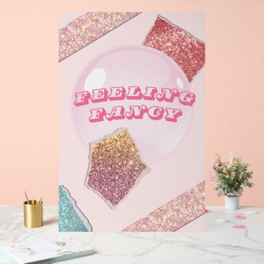 Poster du parti rose (Mariage)