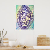 Poster Du Pastel Third Eye Par Megaflora (Cuisine)