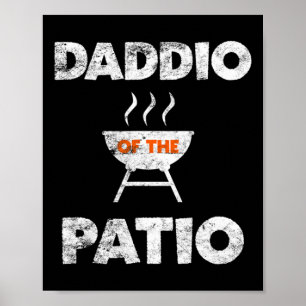 Poster Du Patio Grill Daddy Grill Bbq Grilling Juillet 4