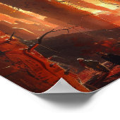 Poster du paysage apocalyptique - Sombre et Domina (Coin)