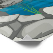 Poster du paysage de Bridge River (Coin)