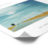 Poster du paysage de Linked Up Life Road (Coin)