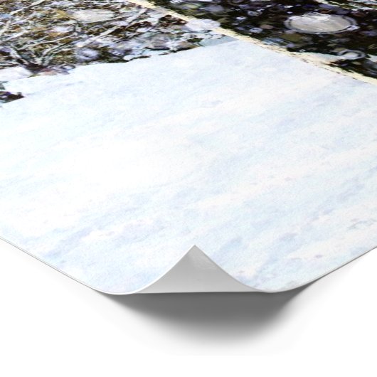 Poster du paysage de neige (Coin)