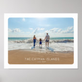 Poster du paysage de vacances en famille (Devant)