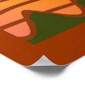 Poster du paysage du désert (Coin)