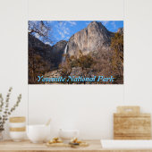 Poster du paysage du parc national Yosemite (Cuisine)