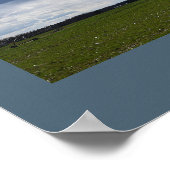 Poster du paysage grand nuage (Coin)