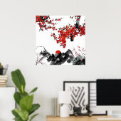 Poster du paysage japonais (Bureau à domicile)