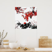 Poster du paysage japonais (Cuisine)