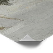 Poster du paysage neigeux (Coin)