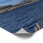 Poster du paysage nuageux (Coin)