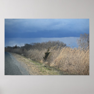 Poster du paysage nuageux