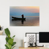 Poster du pêcheur 36 x 24 (Bureau à domicile)