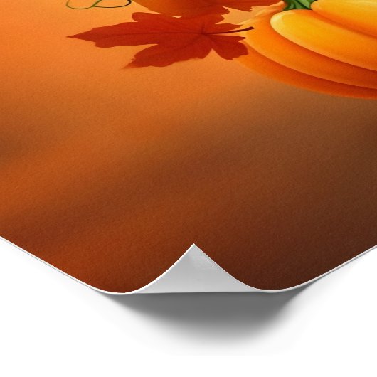 Poster du pèlerin Thanksgiving Turquie (Coin)