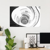 Poster du pendule de Foucault (Bureau à domicile)