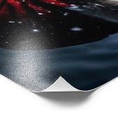 Poster du Père Noël Art mur (Coin)