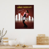 Poster du personnage du spectacle (Cuisine)