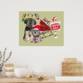 Poster du Petit Basset Griffon Vendeen Pôle Nord (Cuisine)