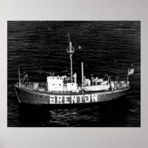 Poster du phare Brenton Reef LV-102/WAL-525