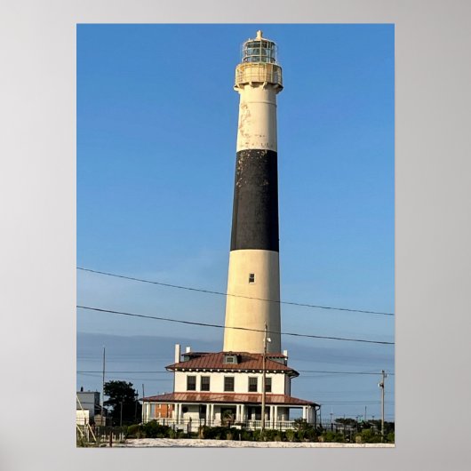 Poster du phare d'Absecon (Devant)