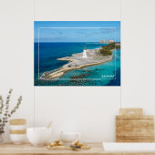 Poster du phare de Bahamas Island (Cuisine)
