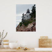 Poster du phare de Bass Harbour (Cuisine)