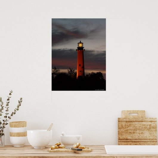 Poster du phare de Jupiter (Cuisine)