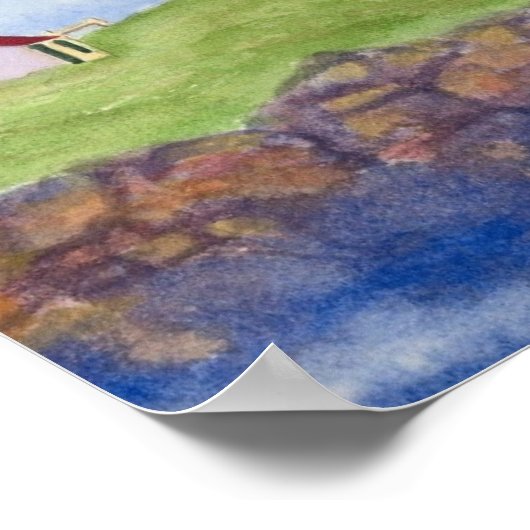 Poster du phare de Nubble (Coin)