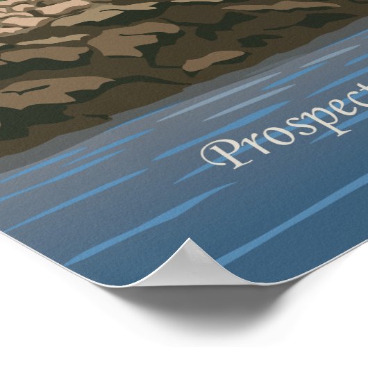 Poster du phare de Prospect Harbour (Coin)