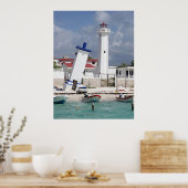 Poster du phare de Puerto Morelos (Cuisine)