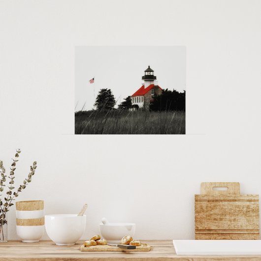 Poster du phare d'East Point (Cuisine)