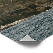 Poster du phare d'Egg Rock (Coin)