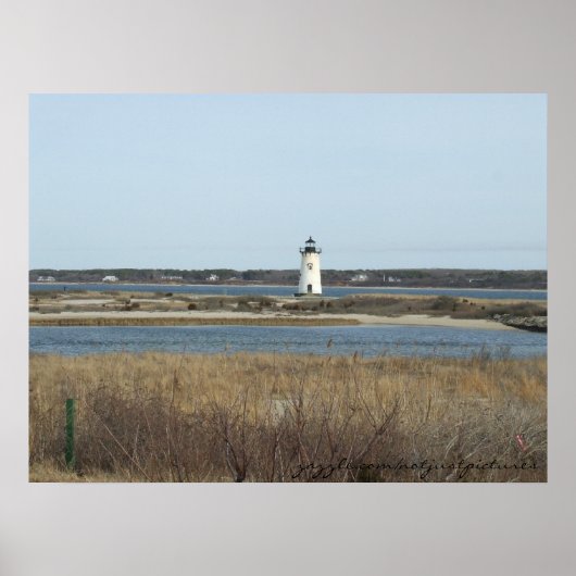 Poster du phare du Massachusetts (Devant)