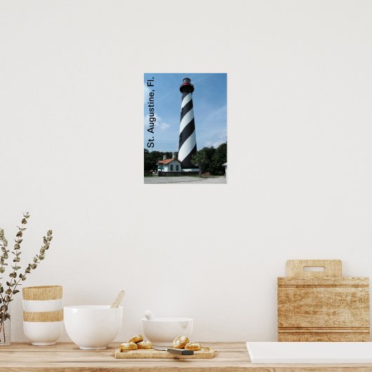 Poster du phare St Augustine (Cuisine)