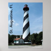 Poster du phare St Augustine (Devant)