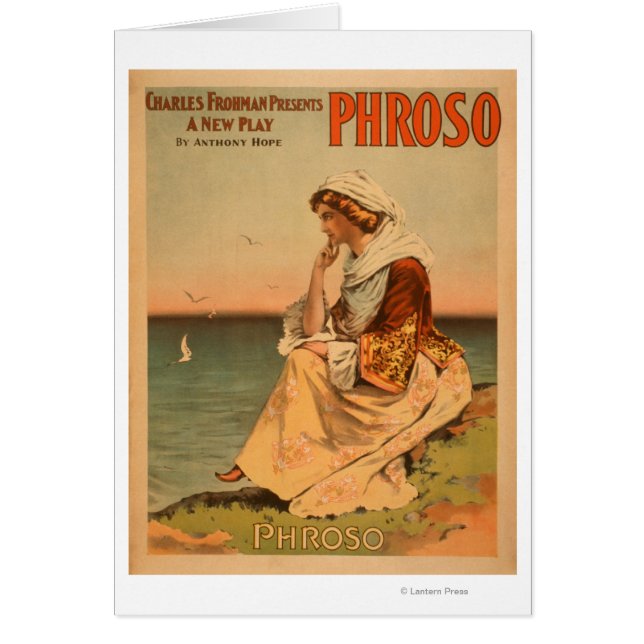 Poster du Phroso Woman at Beach Theatre (Devant)