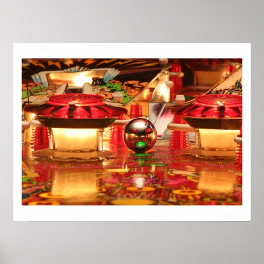 Poster du Pinball de bête de bois (Devant)