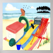 Poster du Plage (Devant)