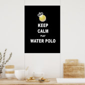 Poster du Polo Eau de Confort - Noir (Cuisine)