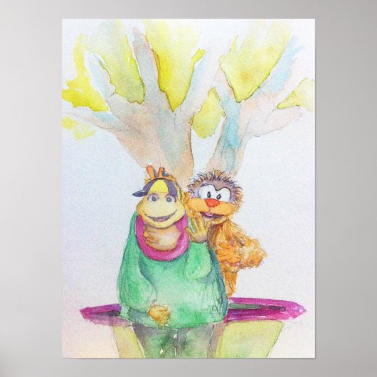 Poster du Pong Pagong Kiko Matsing de Batibot (Devant)