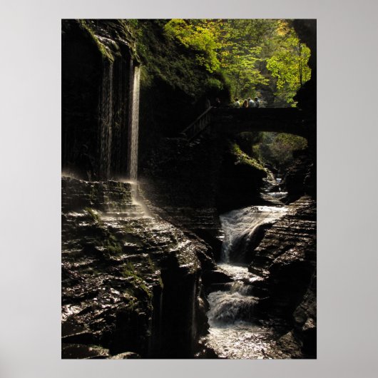 Poster du Pont Arc-en-ciel à Watkins Glen State Pa (Devant)