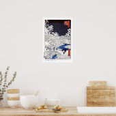 Poster du pont du tambour à Meguro (Cuisine)