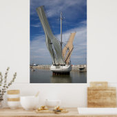 Poster du pont Pont y Ddraig. (Cuisine)