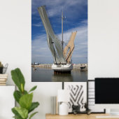 Poster du pont Pont y Ddraig. (Bureau à domicile)