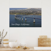 Poster du pont San Diego Coronado (Cuisine)