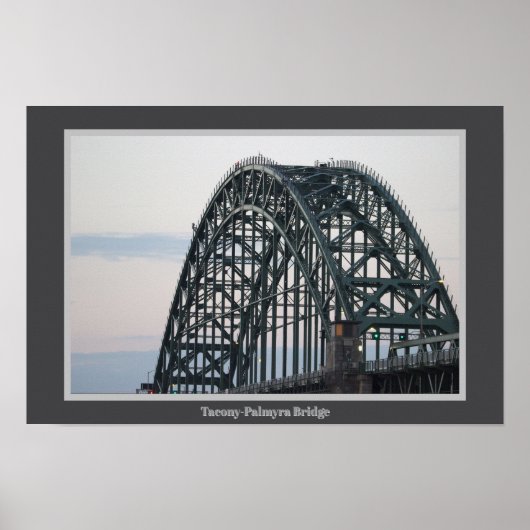 Poster du pont Tacony-Palmyra (Devant)